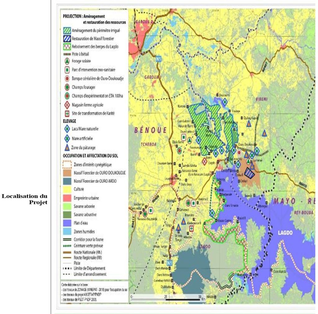 Zone d'intervention de viva benoue
